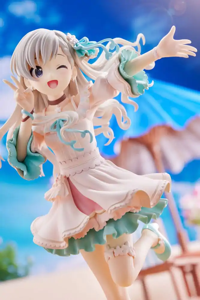 Idolmaster Cinderella Girls PVC Statue 1/7 Hayate HIsakawa [O-Ku-Ri-Mo-No Sunday ! ]+ 21 Zentimeter Produktfoto