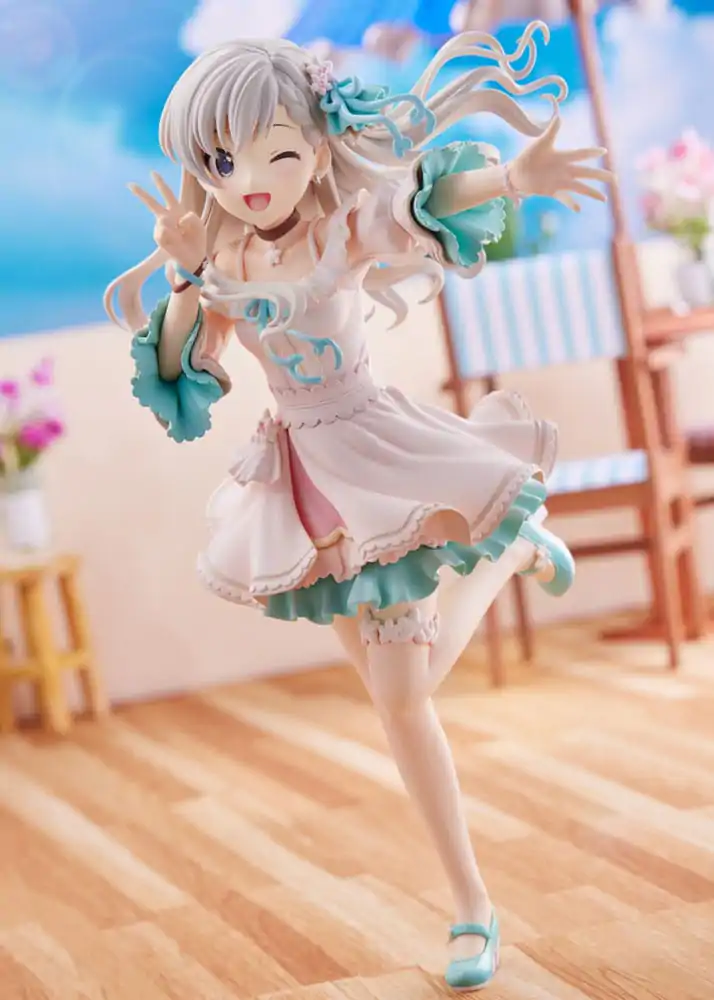 Idolmaster Cinderella Girls PVC Statue 1/7 Hayate HIsakawa [O-Ku-Ri-Mo-No Sunday ! ]+ 21 Zentimeter Produktfoto