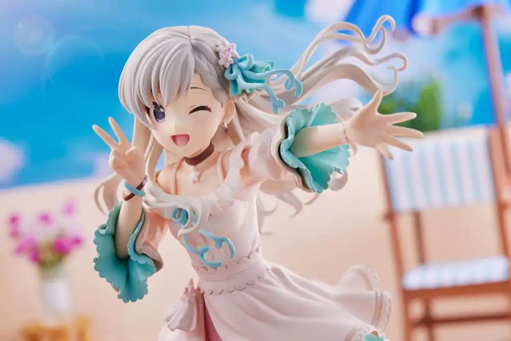 Idolmaster Cinderella Girls PVC Statue 1/7 Hayate HIsakawa [O-Ku-Ri-Mo-No Sunday ! ]+ 21 Zentimeter Produktfoto