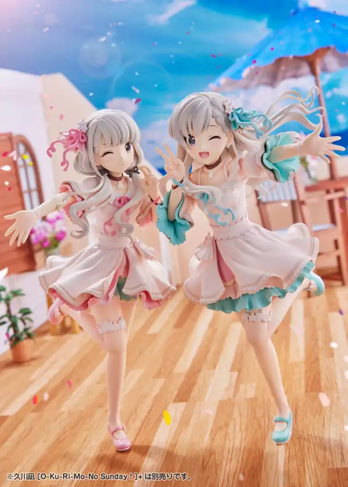 Idolmaster Cinderella Girls PVC Statue 1/7 Hayate HIsakawa [O-Ku-Ri-Mo-No Sunday ! ]+ 21 Zentimeter Produktfoto