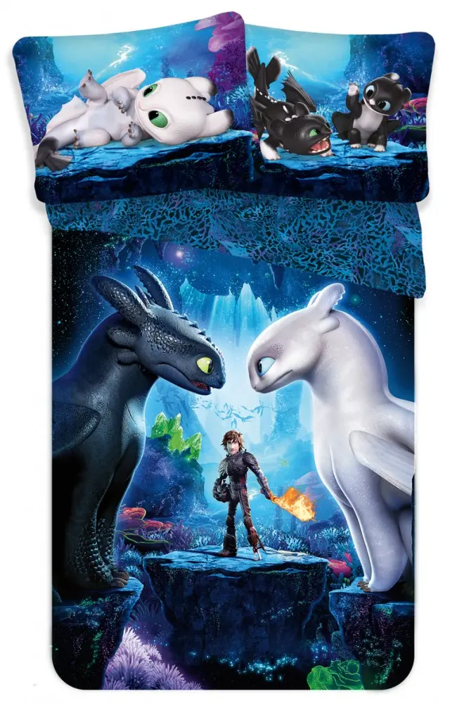 How to Train Your Dragon Bettbezug 140x200cm, 70x90cm Produktfoto