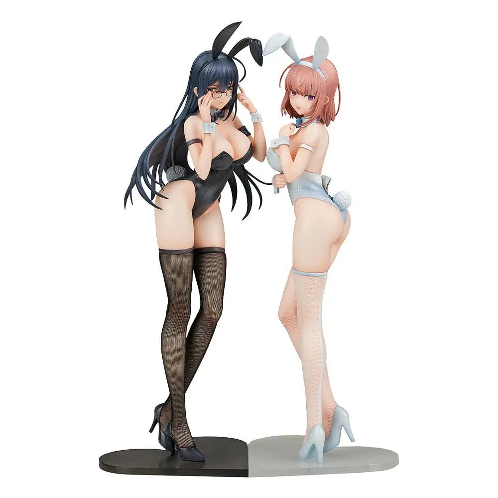 Ikomochi Original Character Statuen 1/6 Black Bunny Aoi & White Bunny Natsume 30 - 31 cm termékfotó