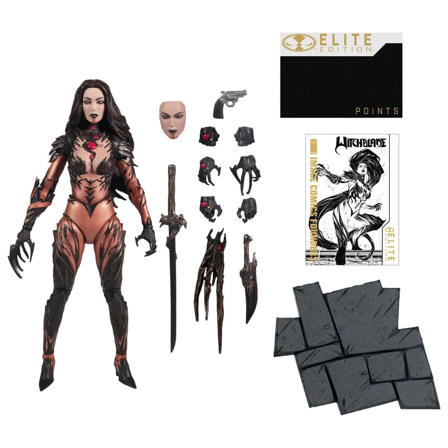 Image Comics McFarlane Elite Edition Deluxe Actionfigur Sara Pezzini (Witchblade) 18 Zentimeter Produktfoto