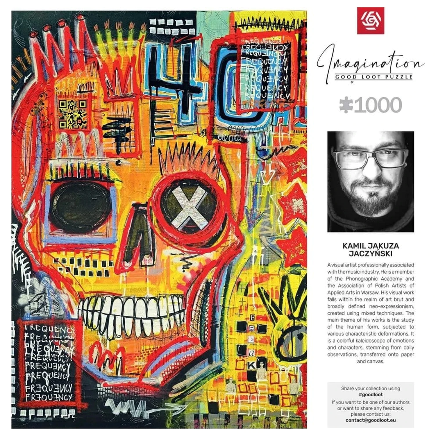 Imagination Series Puzzle Kamil Jakuza Jaczynski 40 Hz (1000 Teile) Produktfoto