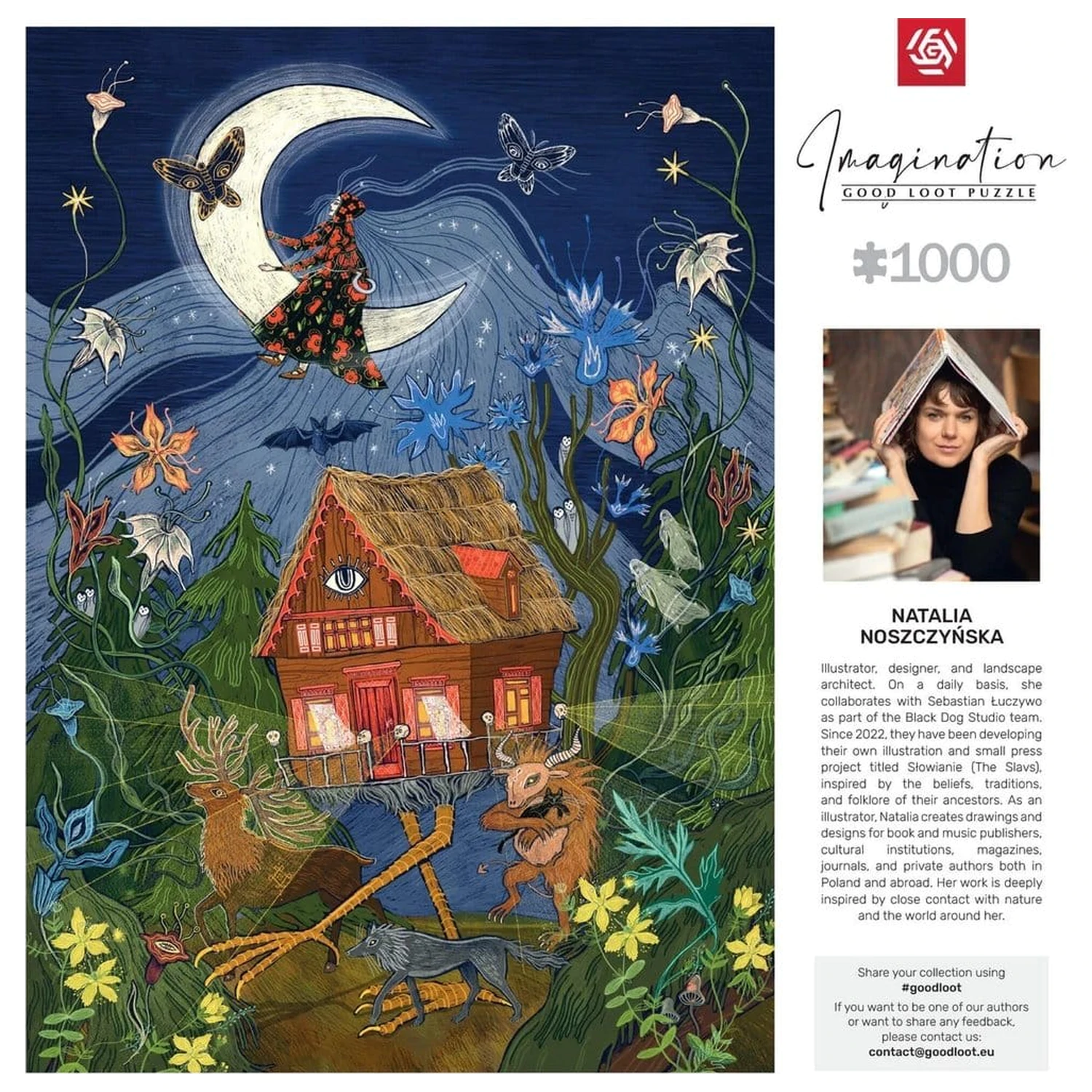 Imagination Series Puzzle Natalia Noszczynska Slowianski Swiat Nadchodzi (1000 Teile) Produktfoto