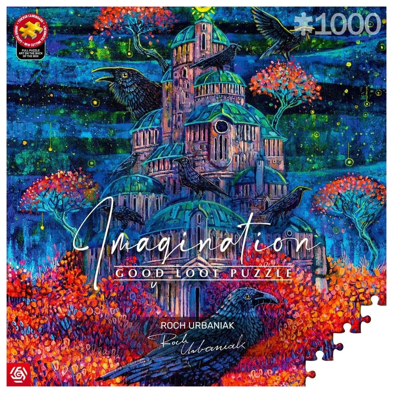 Imagination Series Puzzle Roch Urbaniak Twierdza Pani Kruków (1000 Teile) Produktfoto