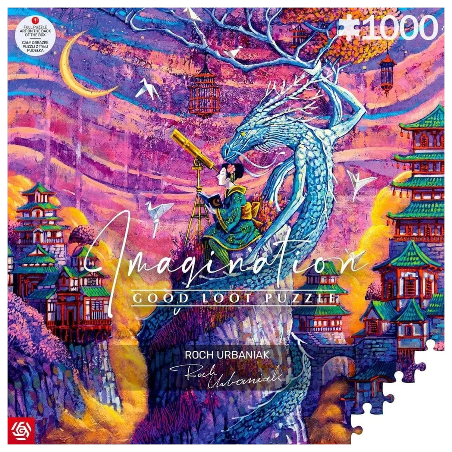 Imagination Series Puzzle Roch Urbaniak Sakura i Ryu (1000 Teile) Produktfoto