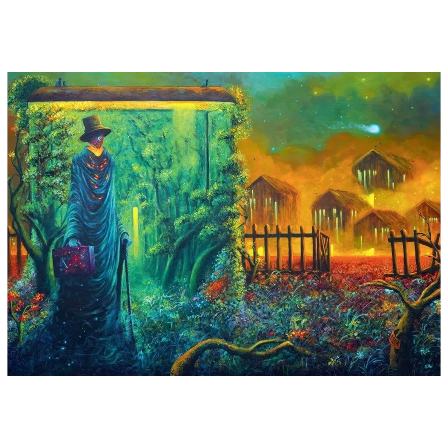 Imagination Series Puzzle Sebastian Mon Stationary Traveller II (1000 Teile) Produktfoto