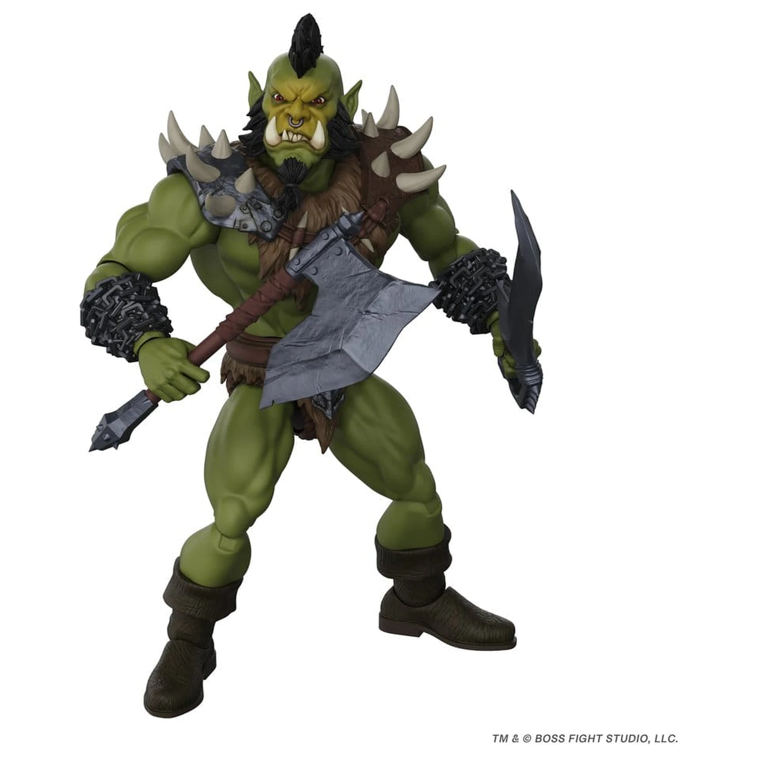 Immortal Champions Actionfigur Orc Warrior Chieftain 14 cm Produktfoto
