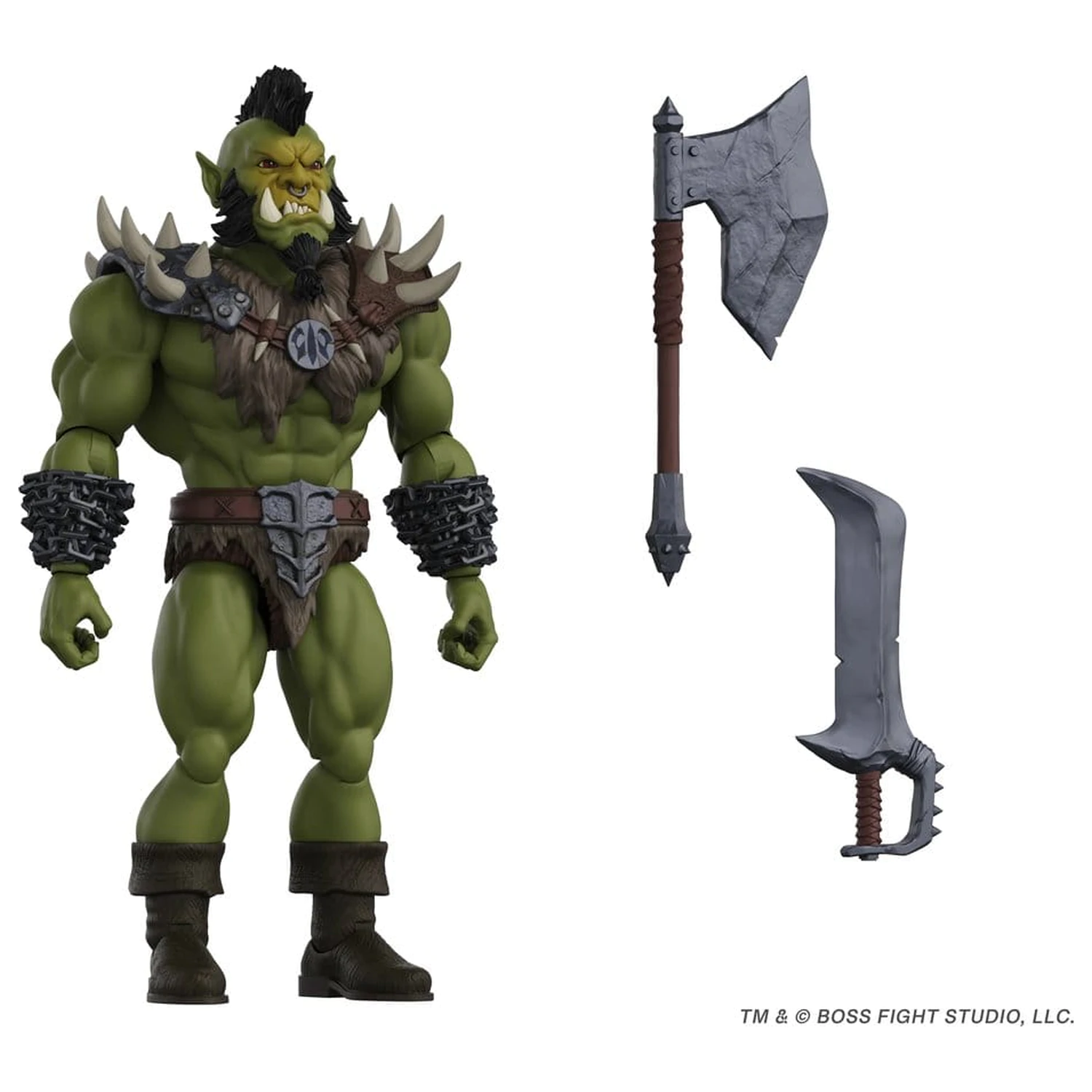 Immortal Champions Actionfigur Orc Warrior Chieftain 14 cm Produktfoto
