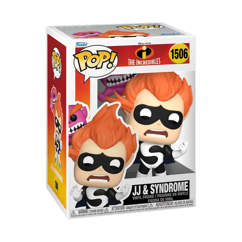 Die Unglaublichen 20th Anniversary Funko POP! Vinyl Figur JJ & Syndrome 9 cm Produktfoto