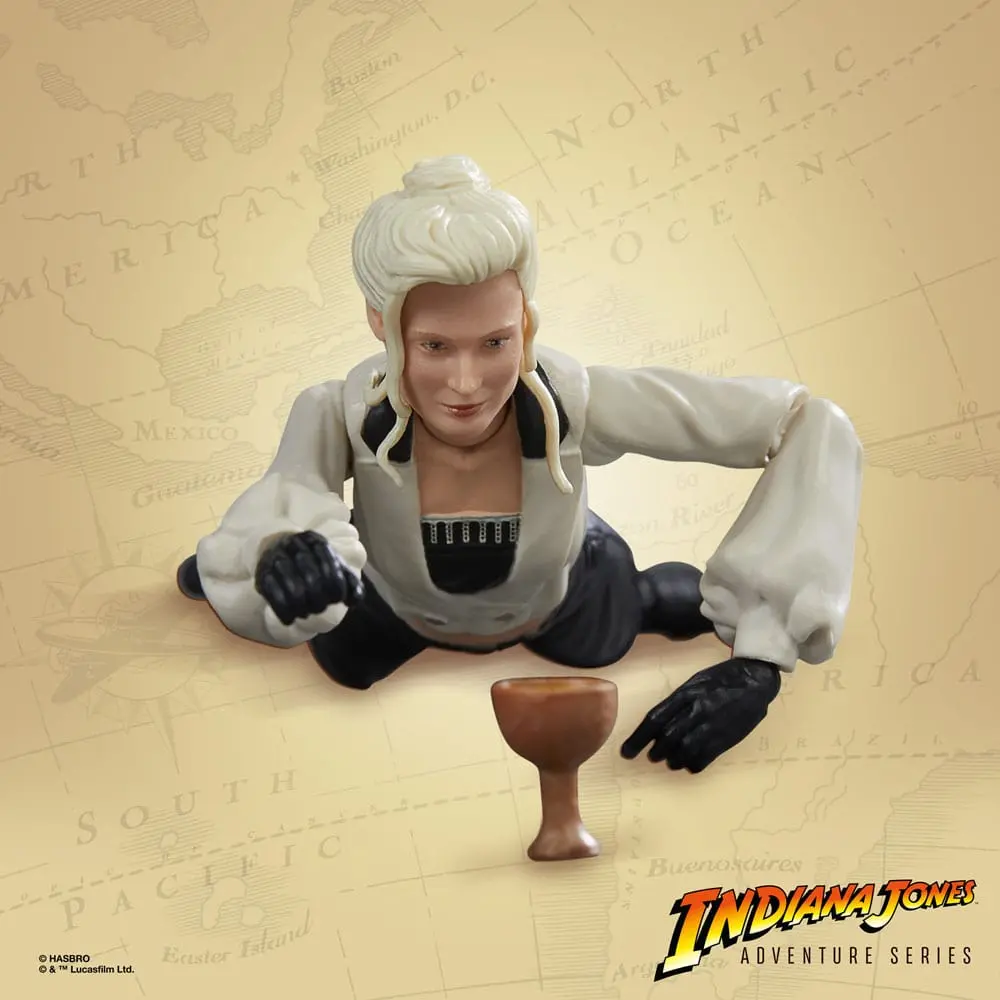 Indiana Jones Adventure Series Actionfigur Dr. Elsa Schneider (Der letzte Kreuzzug) 15 cm Produktfoto