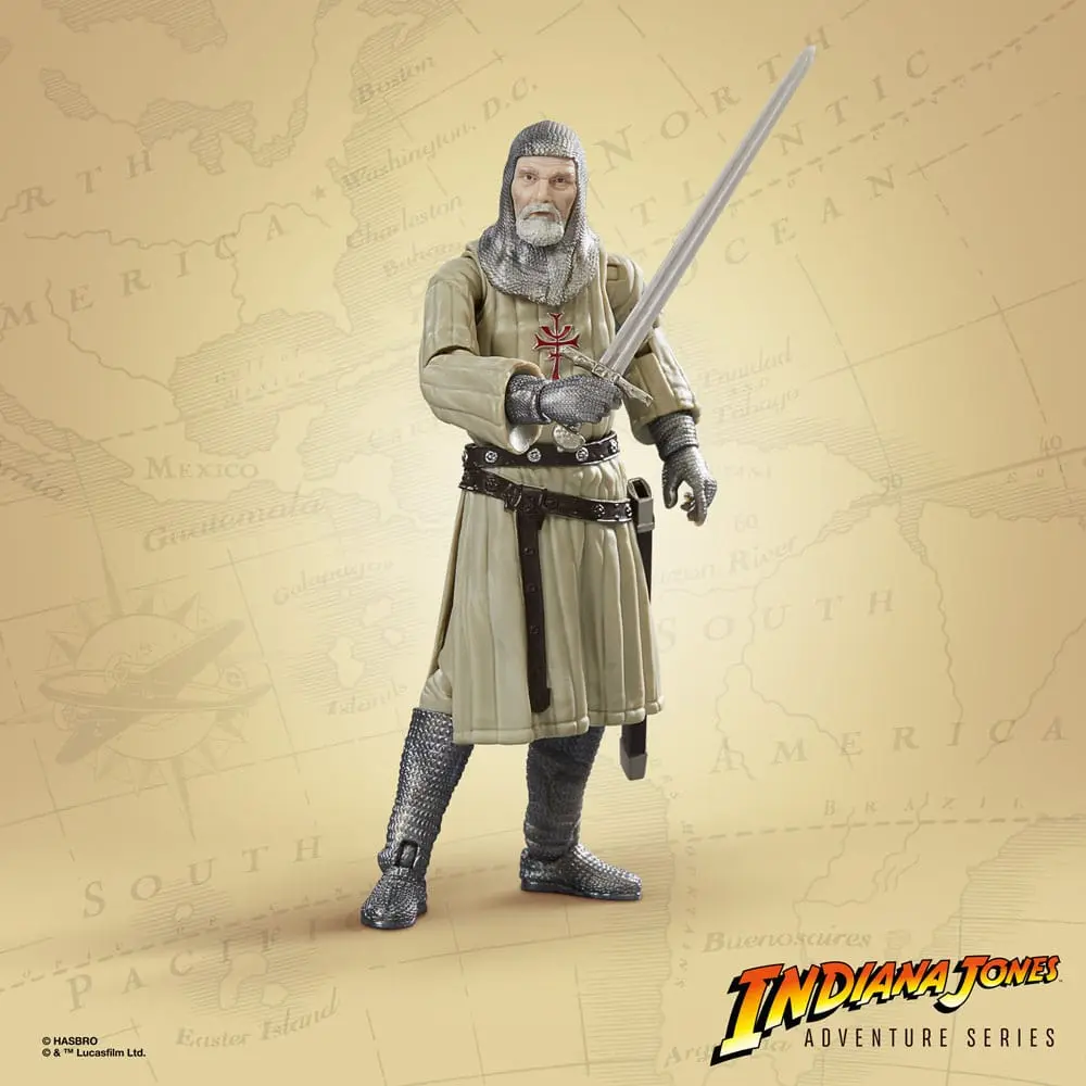 Indiana Jones Adventure Series Actionfigur Grail Knight (Der letzte Kreuzzug) 15 cm Produktfoto