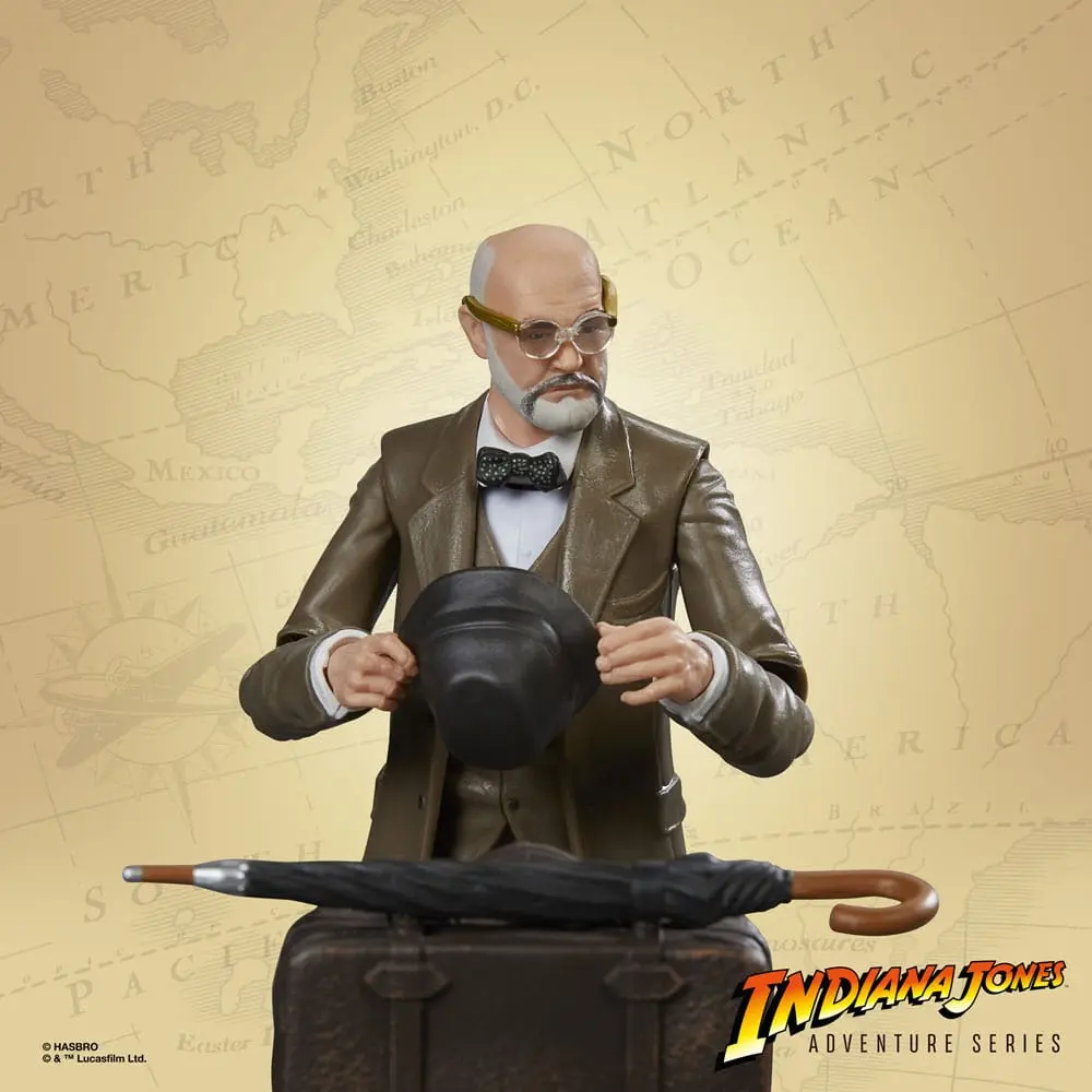 Indiana Jones Adventure Series Actionfigur Henry Jones Sr. (Der letzte Kreuzzug) 15 cm Produktfoto