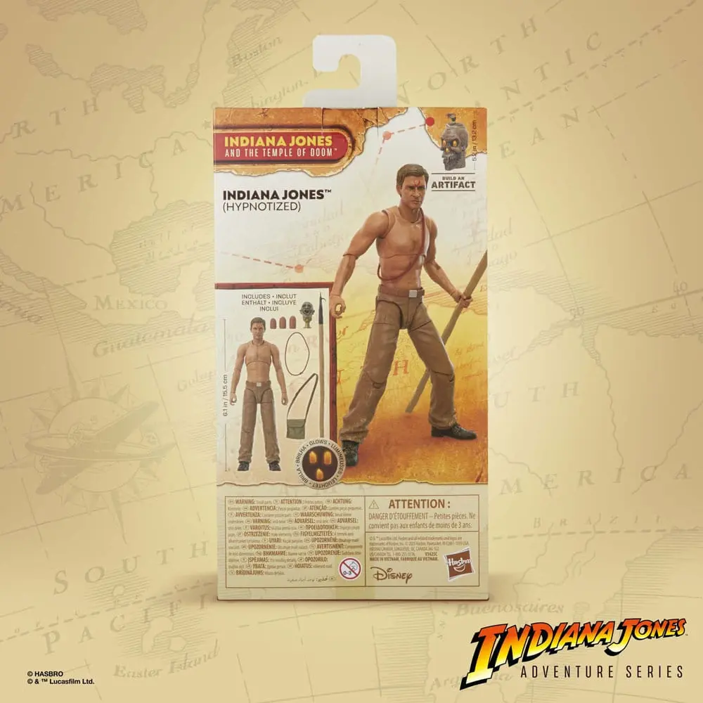 Indiana Jones Adventure Series Action Figur Indiana Jones (Hypnotized) (Indiana Jones and the Temple of Doom) 15 cm Produktfoto