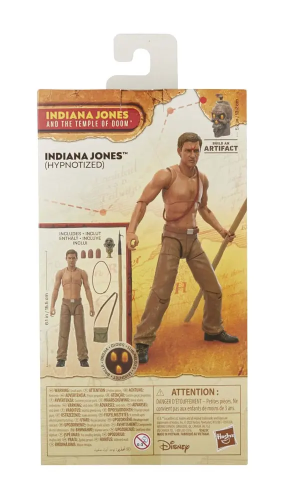 Indiana Jones Adventure Series Action Figur Indiana Jones (Hypnotized) (Indiana Jones and the Temple of Doom) 15 cm Produktfoto