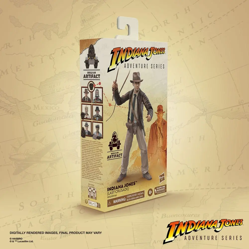 Indiana Jones Adventure Series Actionfigur Indiana Jones (Der letzte Kreuzzug) 15 cm termékfotó