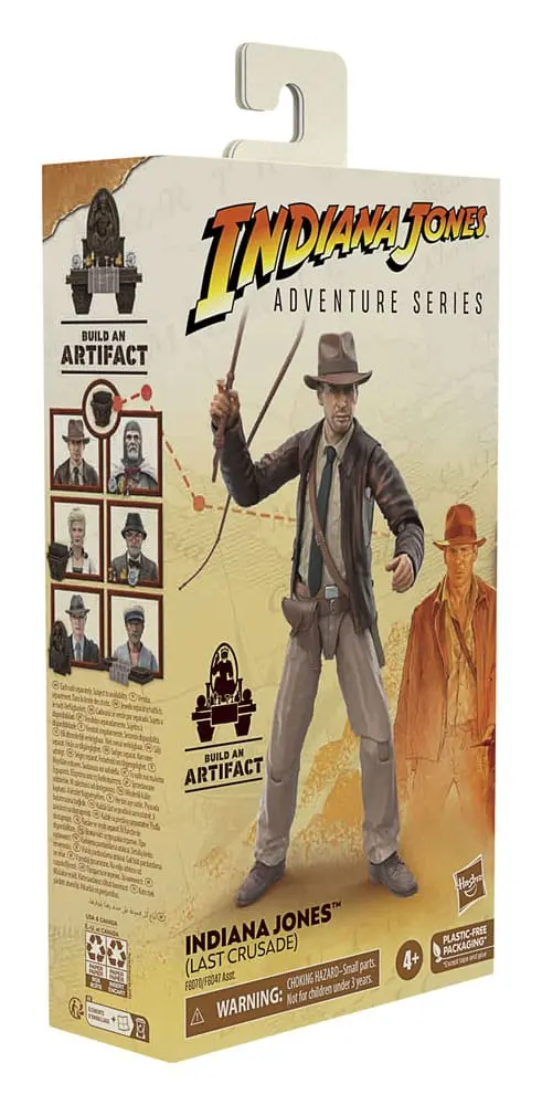 Indiana Jones Adventure Series Actionfigur Indiana Jones (Der letzte Kreuzzug) 15 cm termékfotó