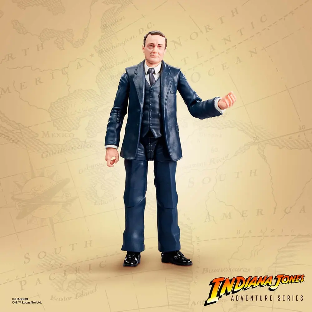 Indiana Jones Adventure Series Actionfiguren Marcus Brody &amp; René Belloq (Ark Showdown) (Jäger des verlorenen Schatzes) 15 cm Produktfoto