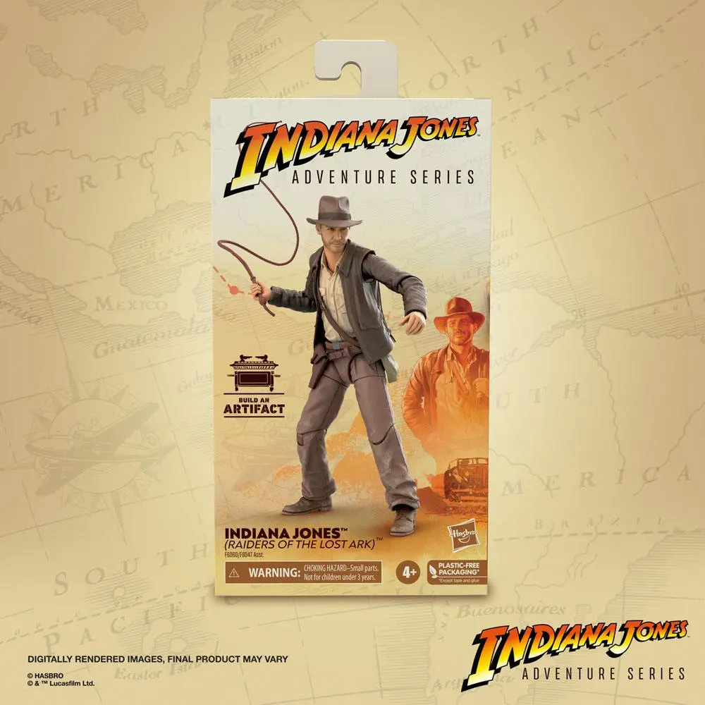 Indiana Jones Adventure Series Action Figur Indiana Jones (Raiders of the Lost Ark) 15 cm Produktfoto