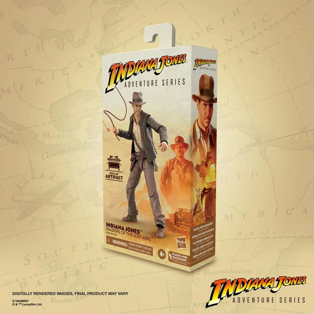 Indiana Jones Adventure Series Action Figur Indiana Jones (Raiders of the Lost Ark) 15 cm Produktfoto