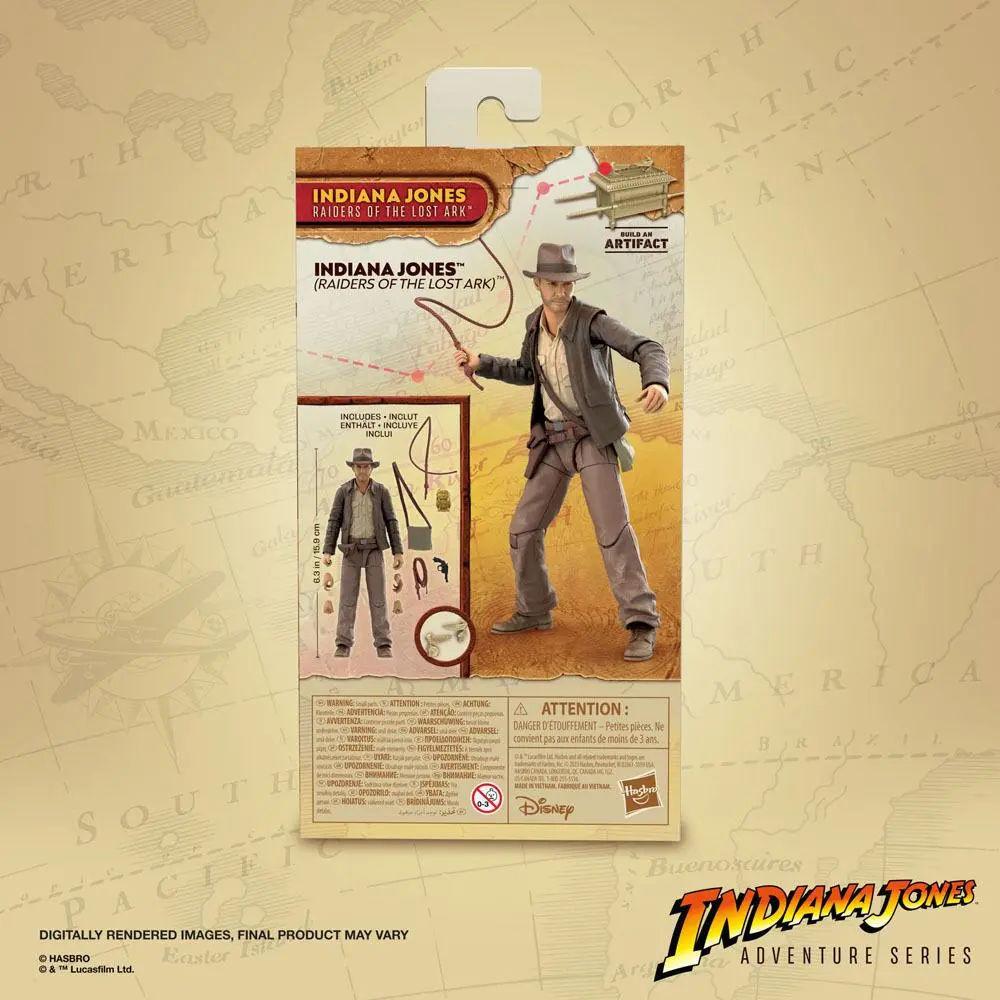 Indiana Jones Adventure Series Action Figur Indiana Jones (Raiders of the Lost Ark) 15 cm Produktfoto