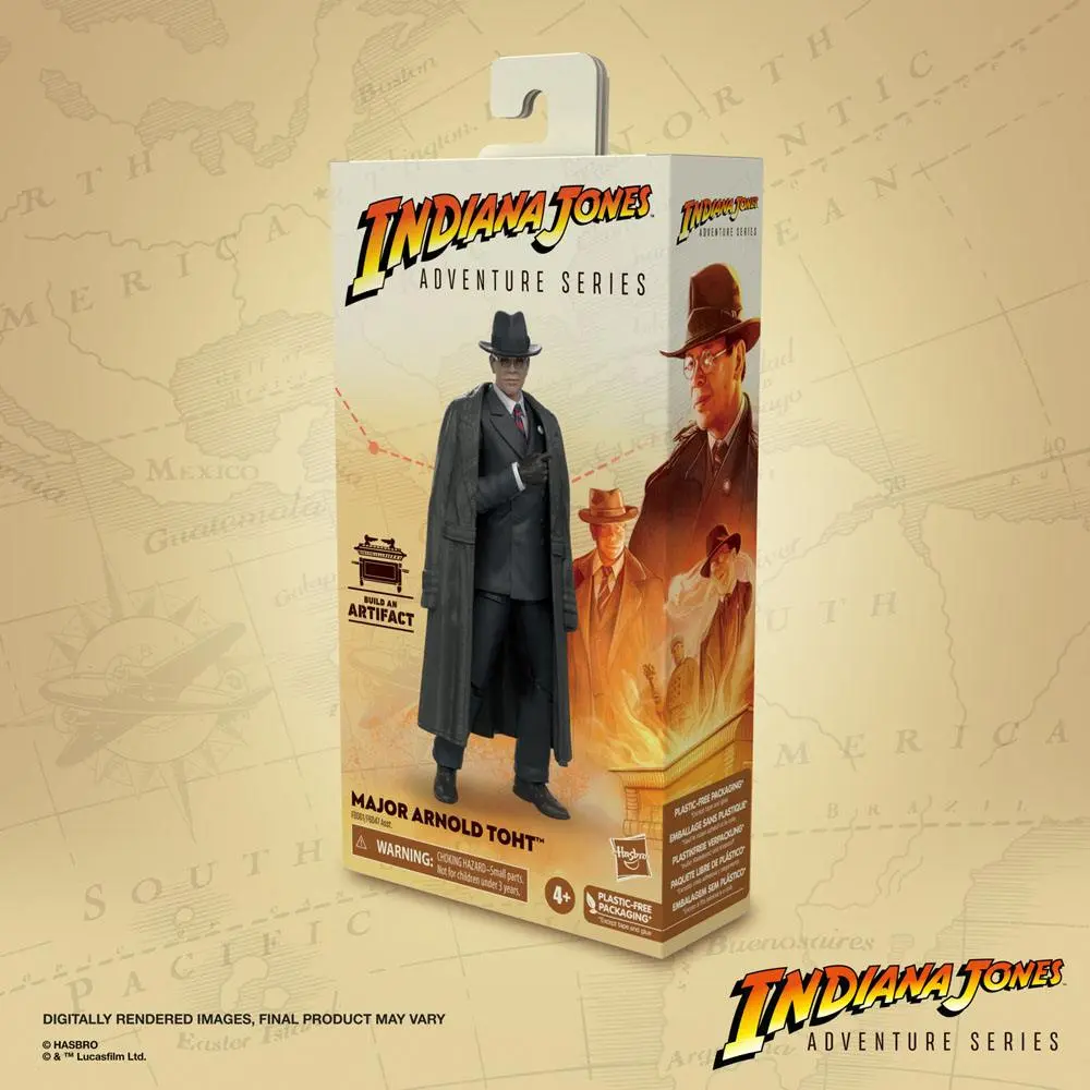 Indiana Jones Adventure Series Actionfigur Major Arnold Toht (Jäger des verlorenen Schatzes) 15 cm Produktfoto