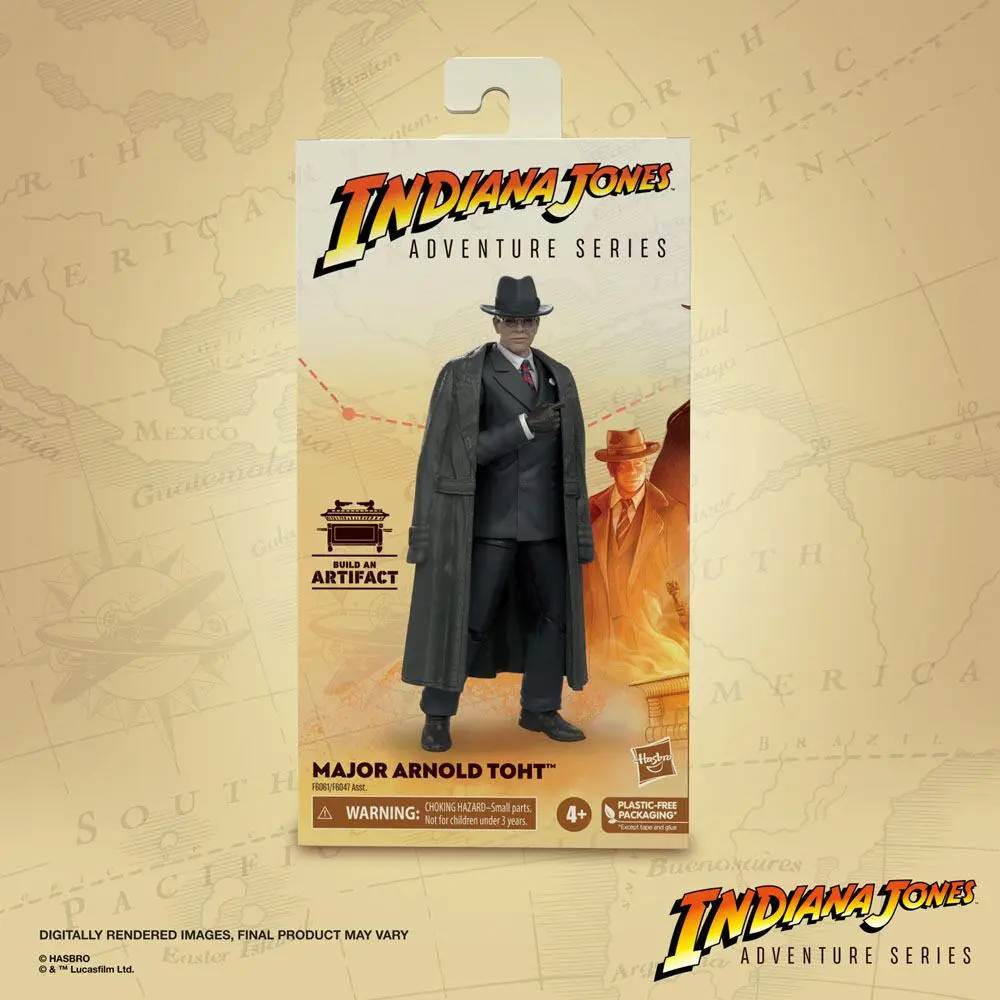 Indiana Jones Adventure Series Actionfigur Major Arnold Toht (Jäger des verlorenen Schatzes) 15 cm Produktfoto