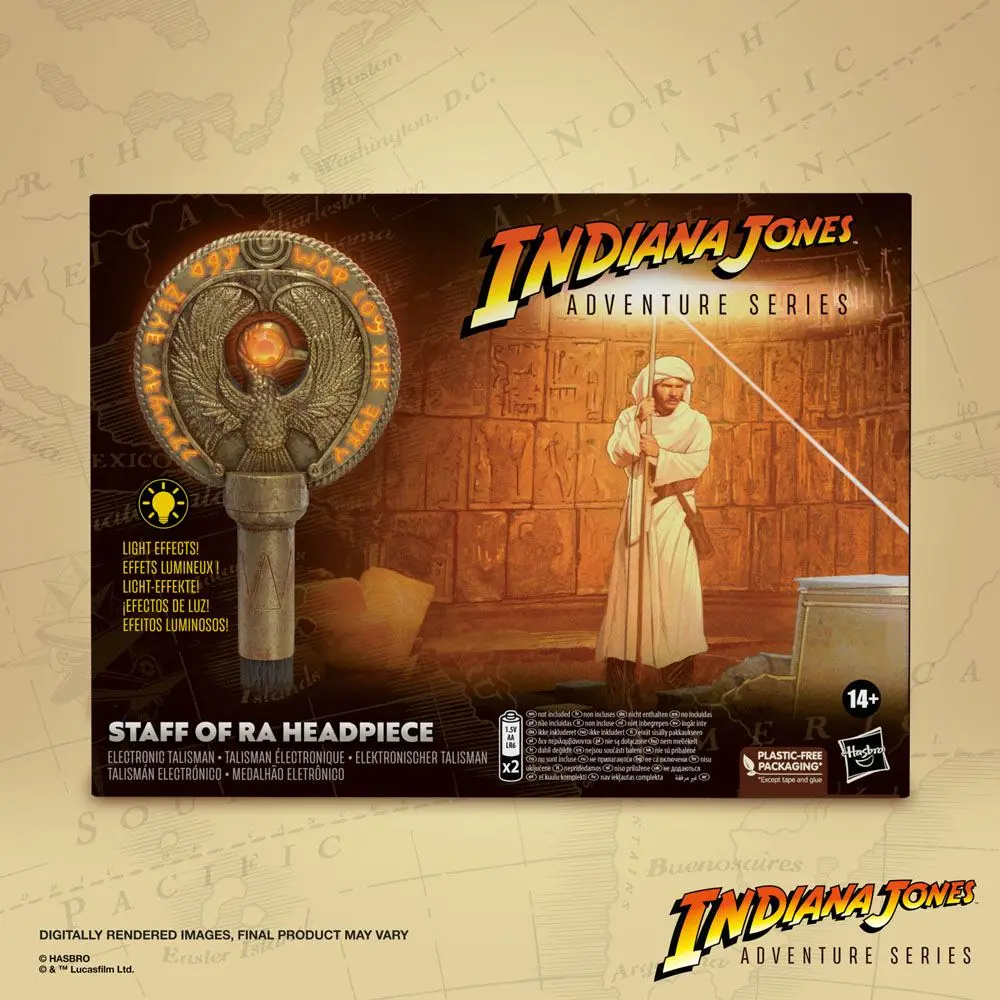 Indiana Jones Adventure Series Rollenspiel-Replik Stab des Ra Kopfstück (Jäger des verlorenen Schatzes) termékfotó