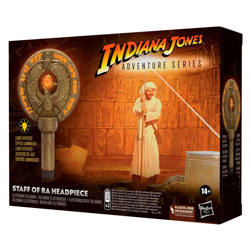 Indiana Jones Adventure Series Rollenspiel-Replik Stab des Ra Kopfstück (Jäger des verlorenen Schatzes) termékfotó