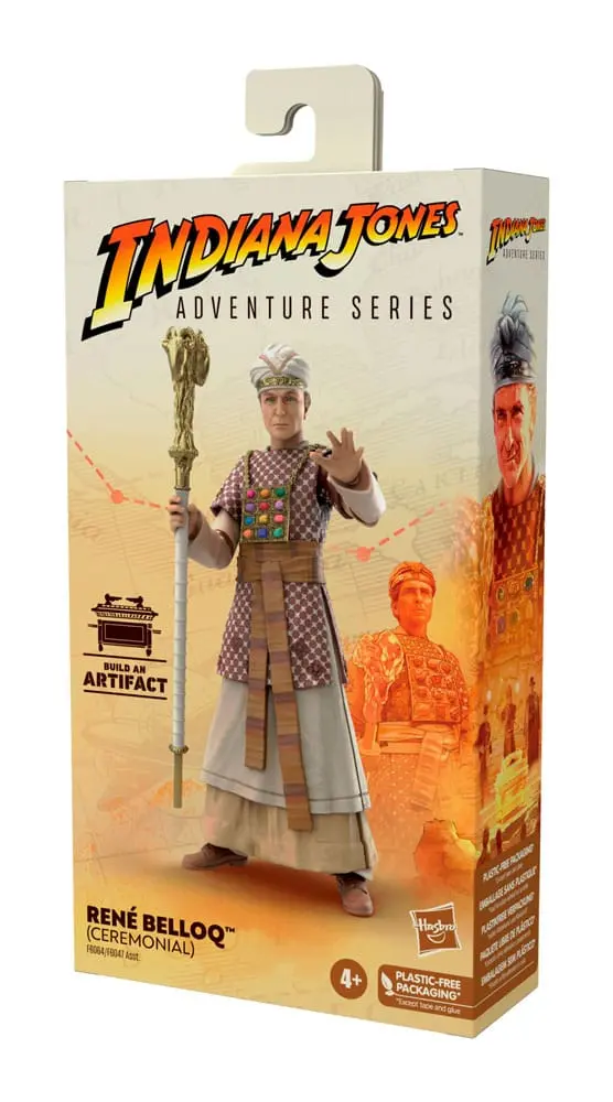 Indiana Jones Adventure Series Actionfigur René Belloq (Ceremonial) (Raiders of the Lost Ark) 15 cm Produktfoto