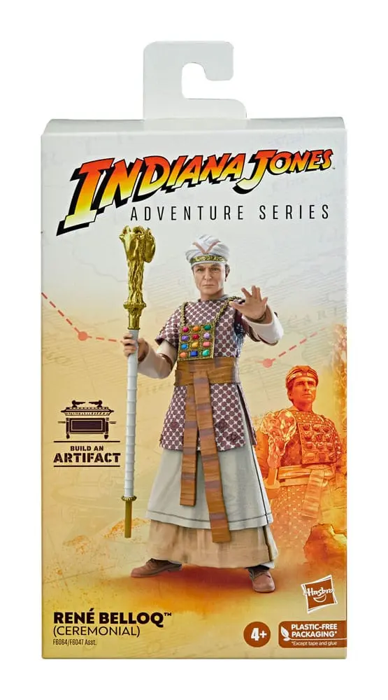Indiana Jones Adventure Series Actionfigur René Belloq (Ceremonial) (Raiders of the Lost Ark) 15 cm Produktfoto