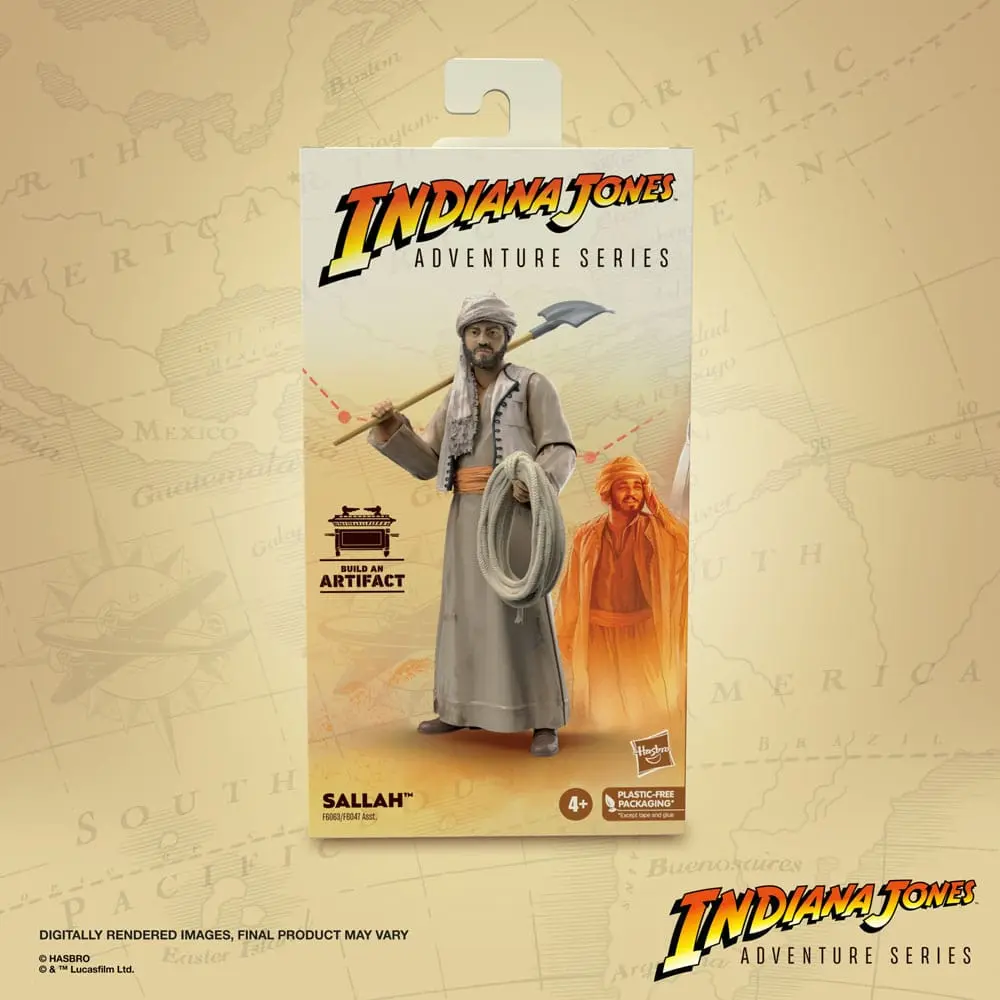 Indiana Jones Adventure Series Actionfigur Sallah (Jäger des verlorenen Schatzes) 15 cm termékfotó