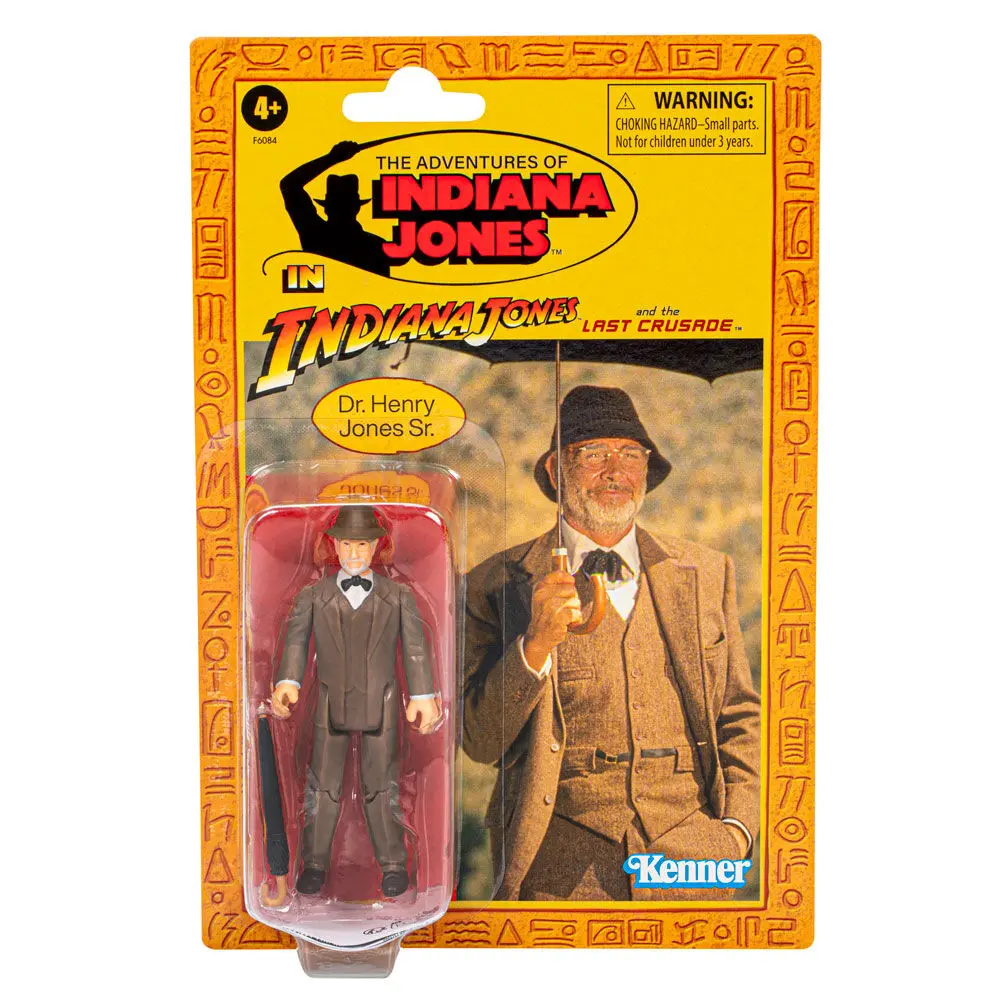 Indiana Jones Retro Collection Actionfigur Dr. Henry Jones Sr. (Der letzte Kreuzzug) 10 cm Produktfoto