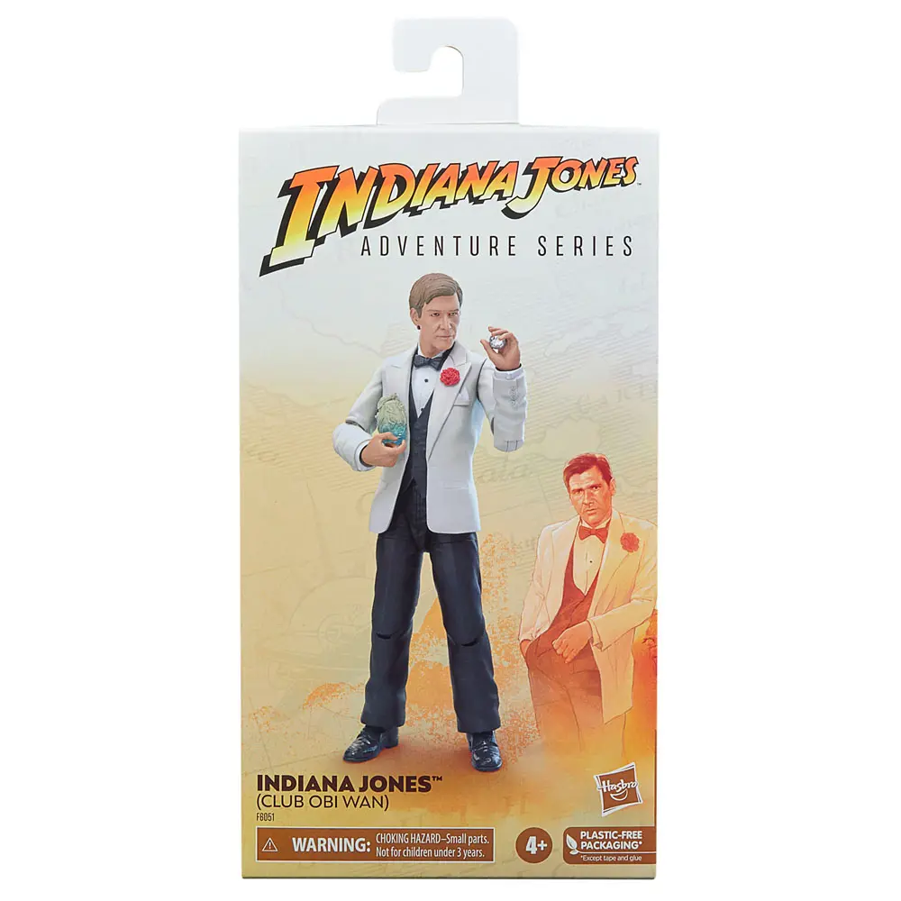 Indiana Jones Adventure Series Actionfigur Indiana Jones (Club Obi Wan) (Indiana Jones und der Tempel des Todes) 15 cm Produktfoto