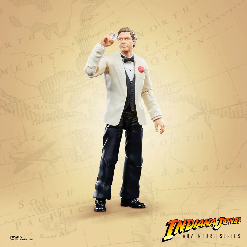 Indiana Jones Adventure Series Actionfigur Indiana Jones (Club Obi Wan) (Indiana Jones und der Tempel des Todes) 15 cm Produktfoto