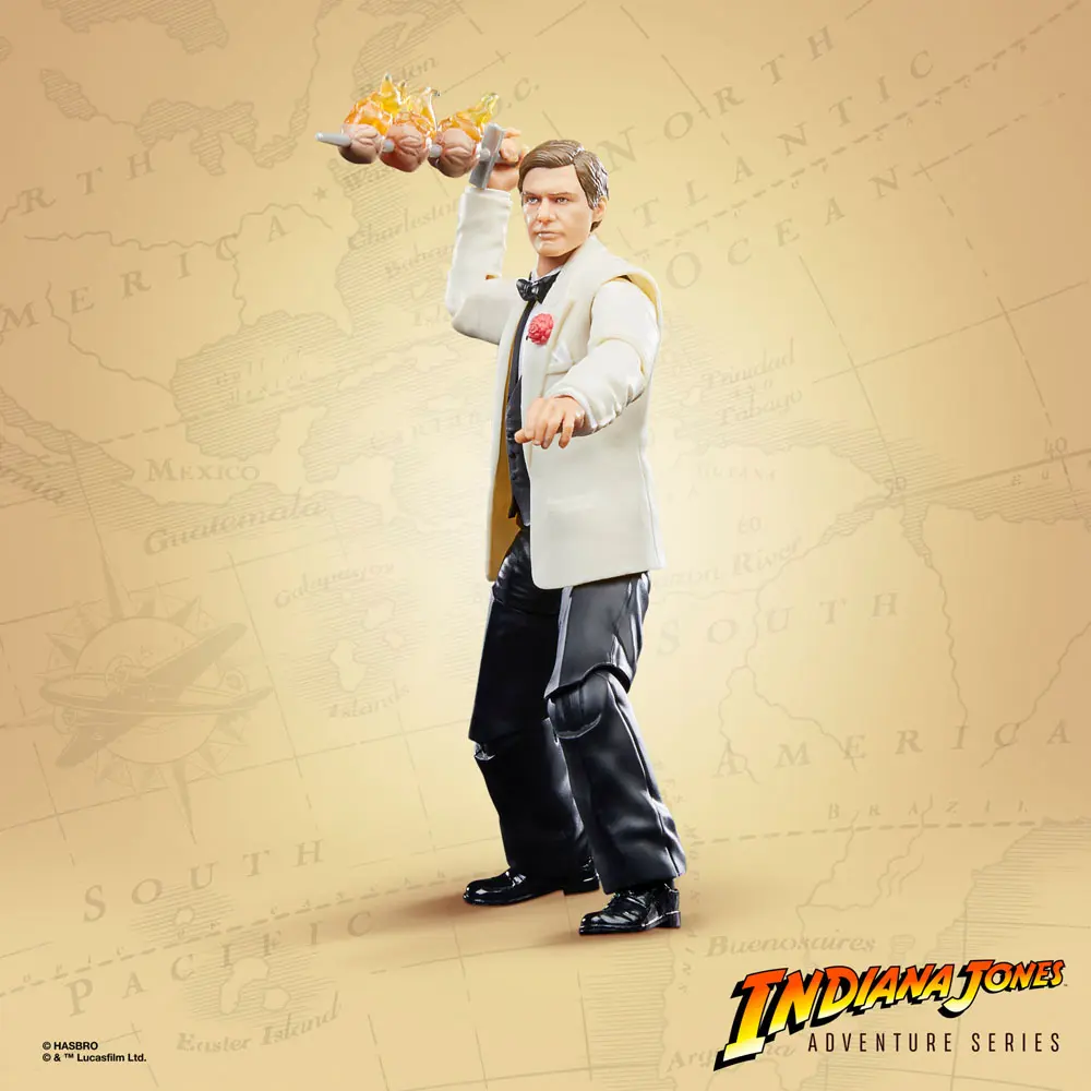 Indiana Jones Adventure Series Actionfigur Indiana Jones (Club Obi Wan) (Indiana Jones und der Tempel des Todes) 15 cm Produktfoto