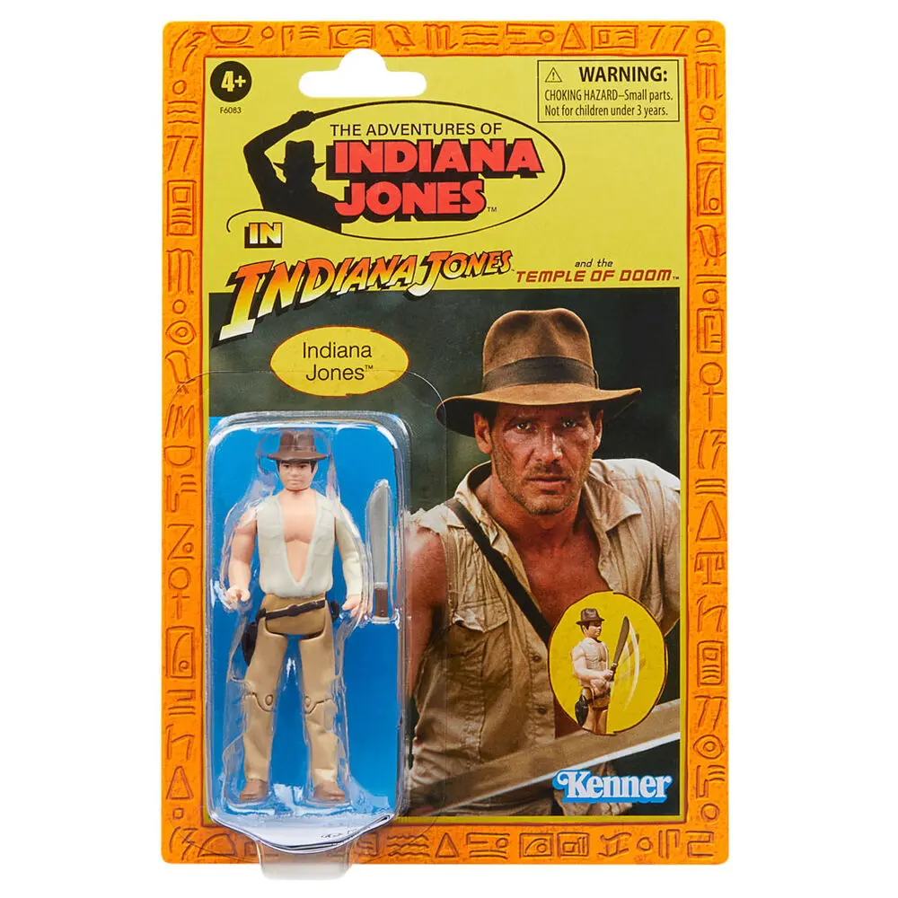 Indiana Jones Retro Collection Actionfigur Indiana Jones (Tempel des Todes) 10 cm termékfotó