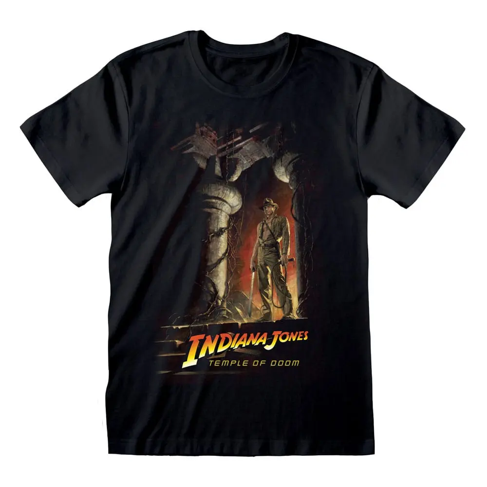 Indiana Jones and the Temple of Doom Poster T-shirt Produktfoto