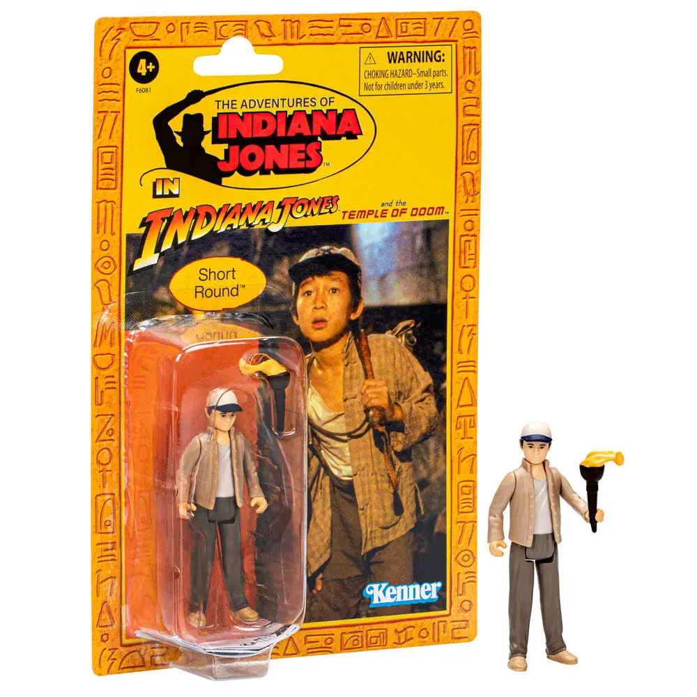 Indiana Jones Retro Collection Actionfigur Short Round (Tempel des Todes) 10 cm termékfotó