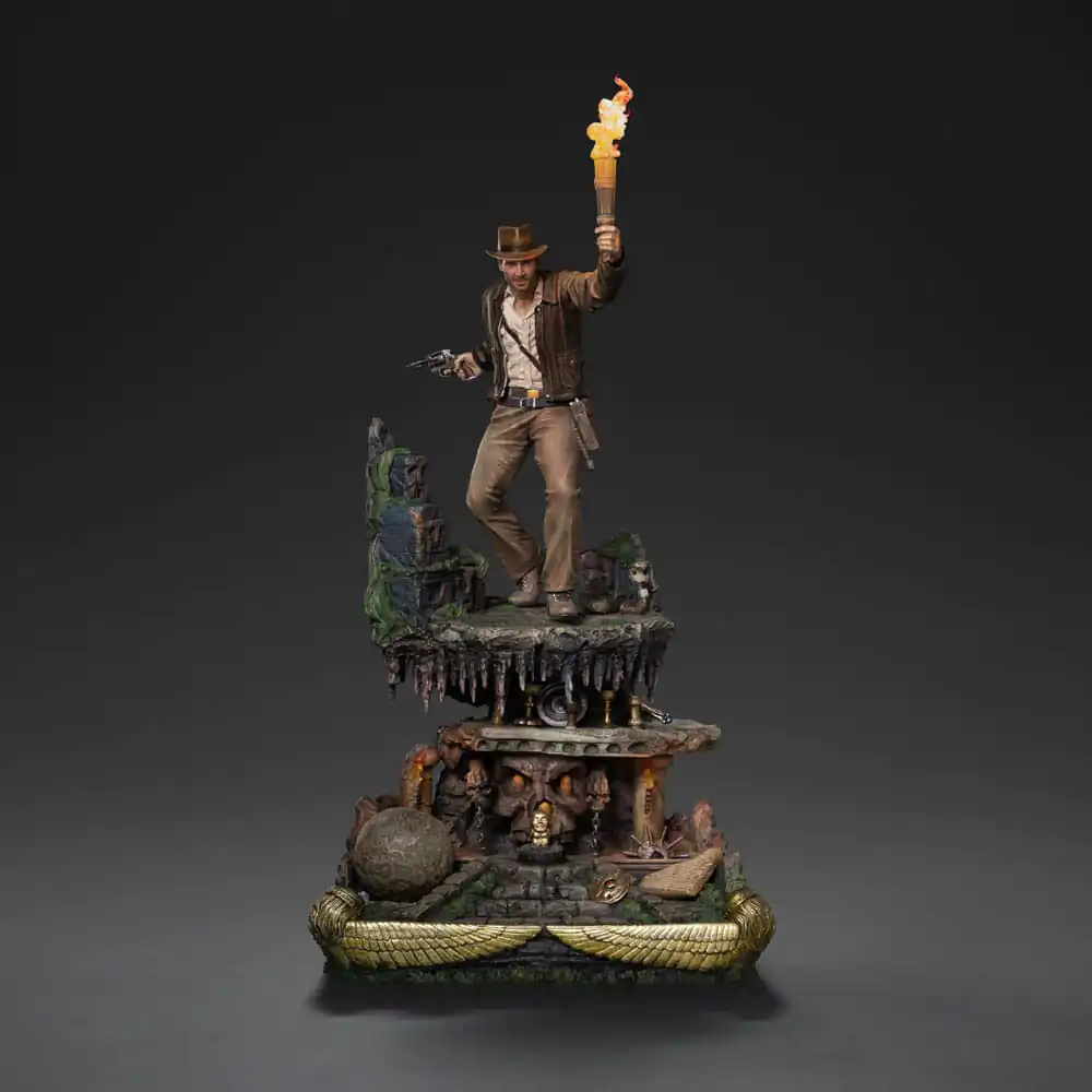 Indiana Jones Art Scale Deluxe Statue 1/10 Indiana Jones 40 cm termékfotó