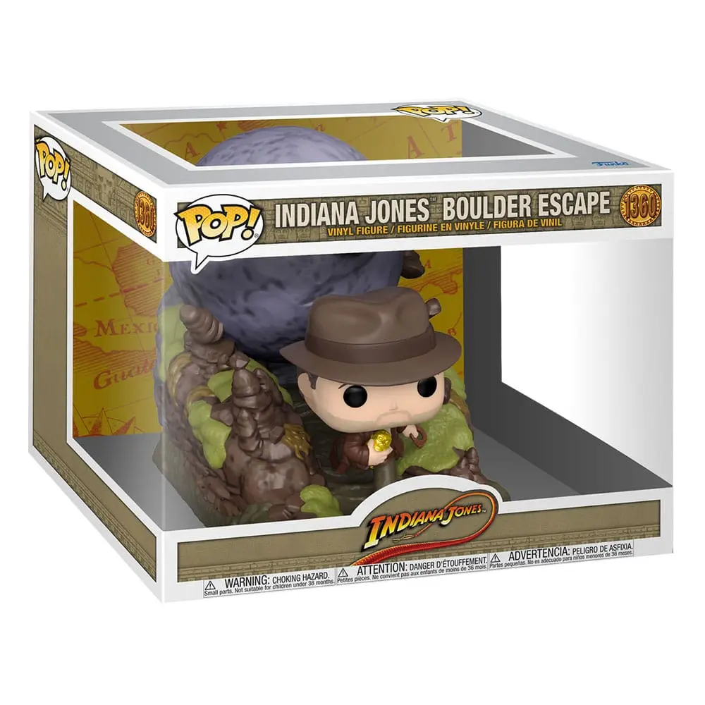Indiana Jones POP Moment! Vinyl Figur Boulder SCN 9 cm termékfotó