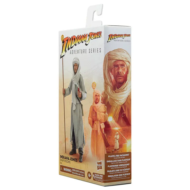 Indiana Jones Adventure Series Action Figur Indiana Jones (Map Room) (Raiders of the Lost Ark) 15 cm Produktfoto