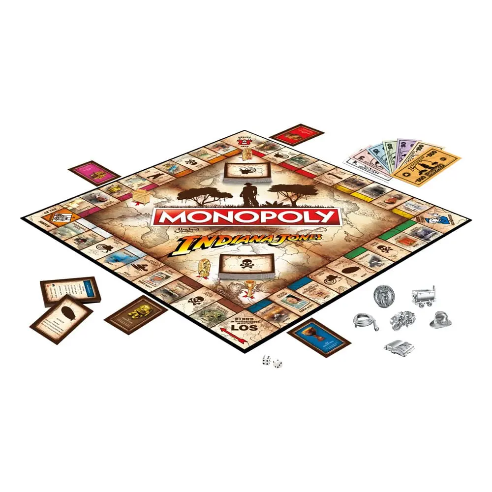 Indiana Jones Brettspiel Monopoly *Deutsche Version* Produktfoto