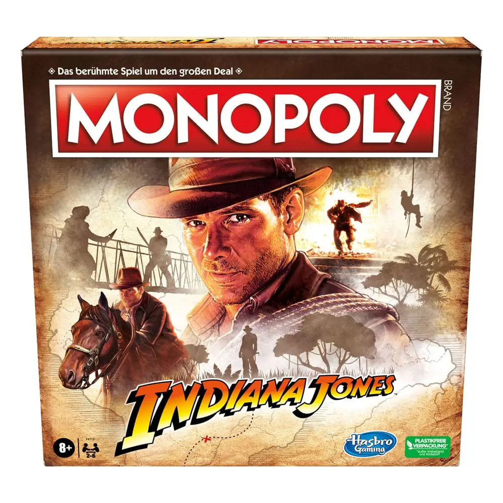 Indiana Jones Brettspiel Monopoly *Deutsche Version* Produktfoto