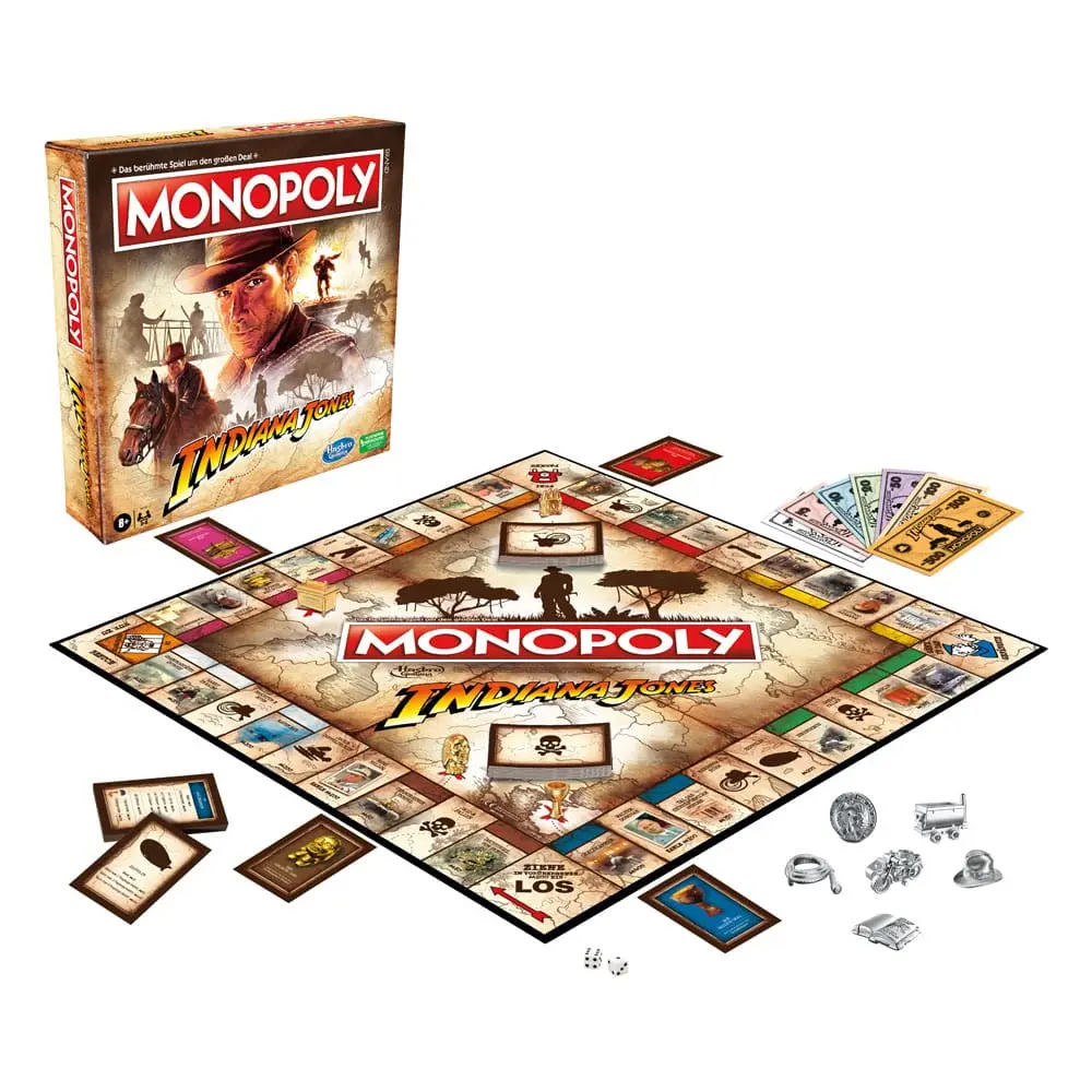 Indiana Jones Brettspiel Monopoly *Deutsche Version* Produktfoto