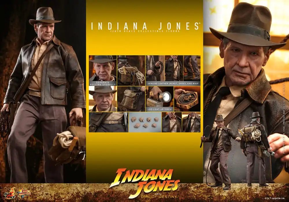 Indiana Jones Movie Masterpiece Actionfigur 1/6 Indiana Jones 30 cm Produktfoto