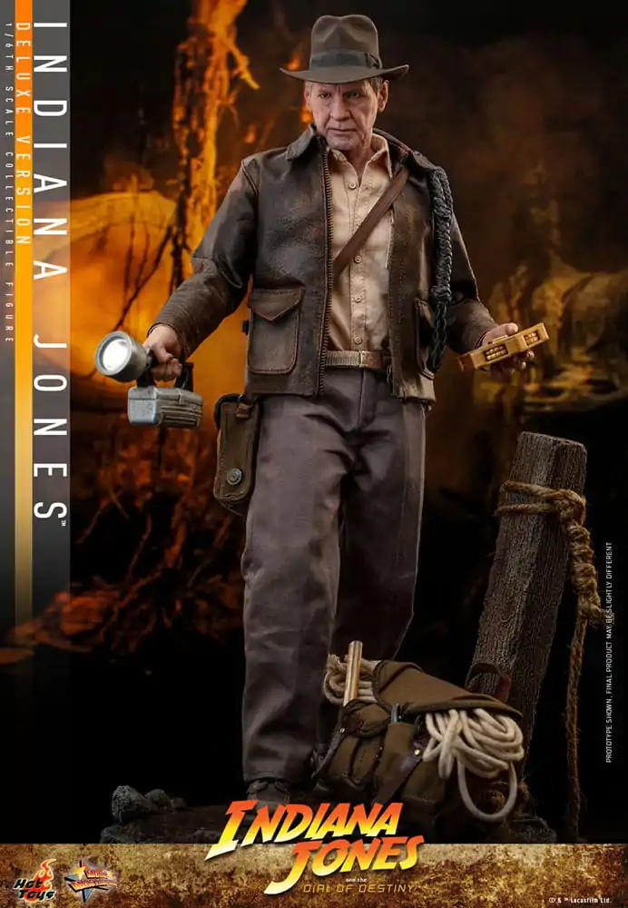 Indiana Jones Movie Masterpiece Actionfigur 1/6 Indiana Jones (Deluxe Version) 30 cm Produktfoto