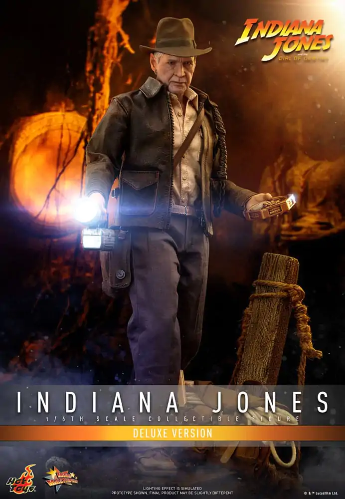 Indiana Jones Movie Masterpiece Actionfigur 1/6 Indiana Jones (Deluxe Version) 30 cm Produktfoto