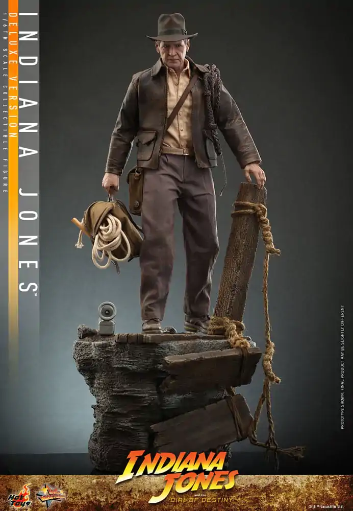 Indiana Jones Movie Masterpiece Actionfigur 1/6 Indiana Jones (Deluxe Version) 30 cm Produktfoto